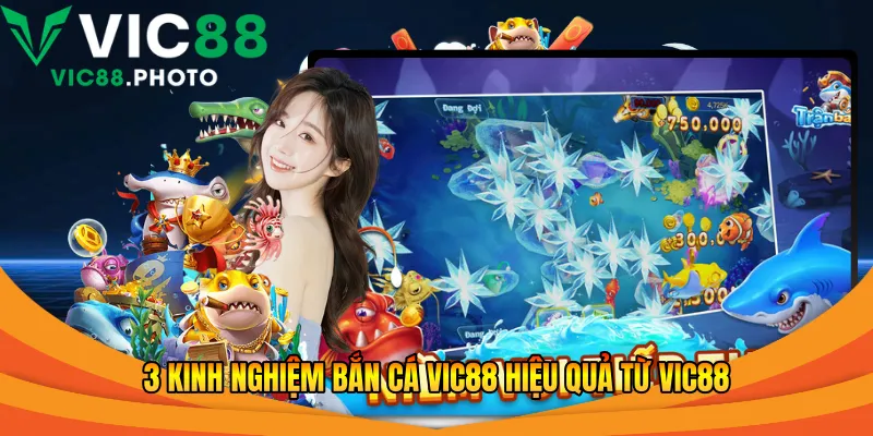 3 kinh nghiệm bắn cá Vic88 hiệu quả từ Vic88